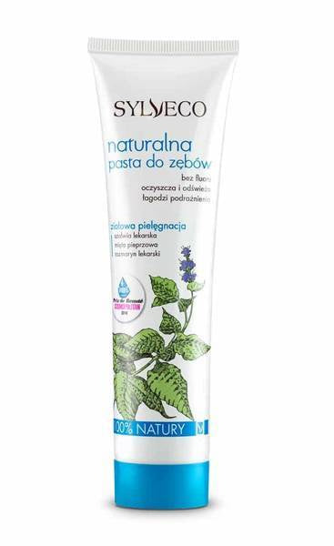 Sylveco Naturalna pasta do zębów ziołowa bez fluoru 100 ml
